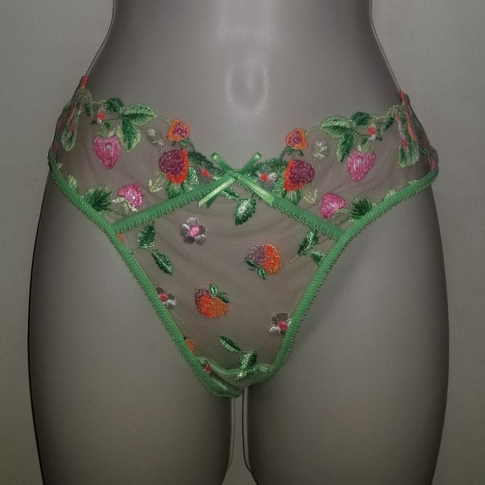 Honey Birdette Lottie Brief size Large NWT